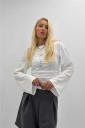 maglia con drappeggi laterali roma